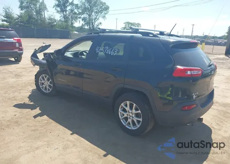 2016 Jeep Cherokee Sport from USA, damaged, VIN 1C4PJMAB0GW240515
